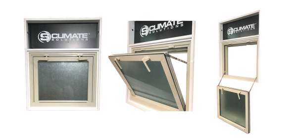 Climate Solutions 9100 Series Hopper Windows