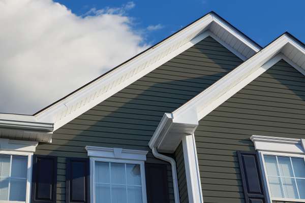 Gentek Trim Coil alongside a home.