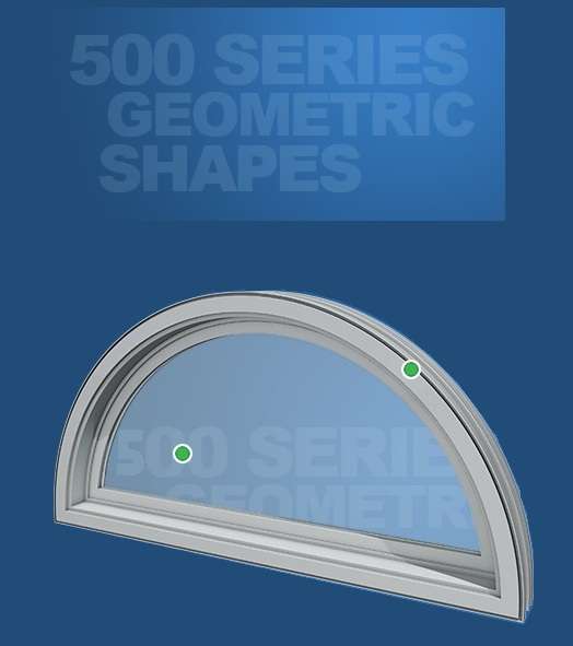 Wincore 500 Series Geometric Windows