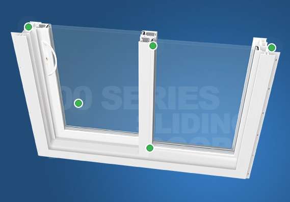 Wincore 500 Series Patio Windows