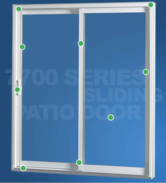 Wincore 7700 Series Patio Door