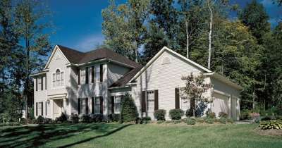 Gentek Concord Vinyl Siding showcase on a home by suburban.