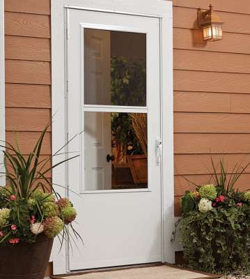 Larson Venting Storm Doors showcase image showing an interior shot of a home.