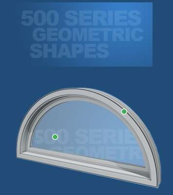 Wincore 500 Series Geometric Windows